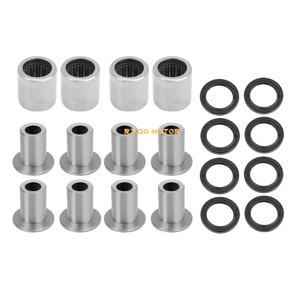 A Arm Bushing Bearing Shaft Kit for Suzuki LTZ400, Kawasaki KFX400, Arctic Cat 400