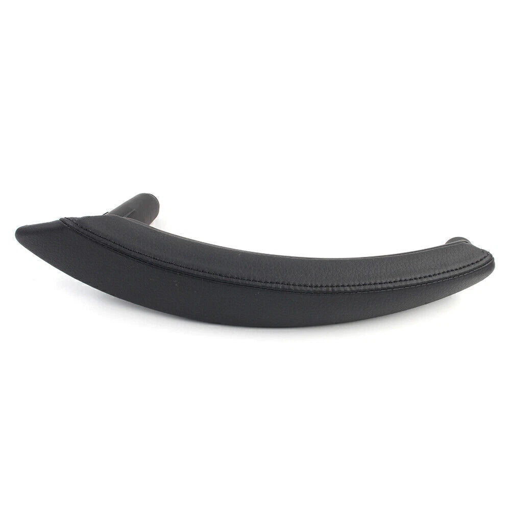 Door Trim Pull Handle Left for BMW X5 X6 (E70) 1Pcs Real Leather Black
