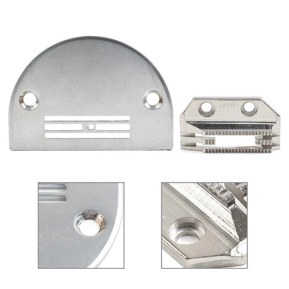 Needle Plate & Feed Dog for Industrial Single Needle Machines (147150, 149057)