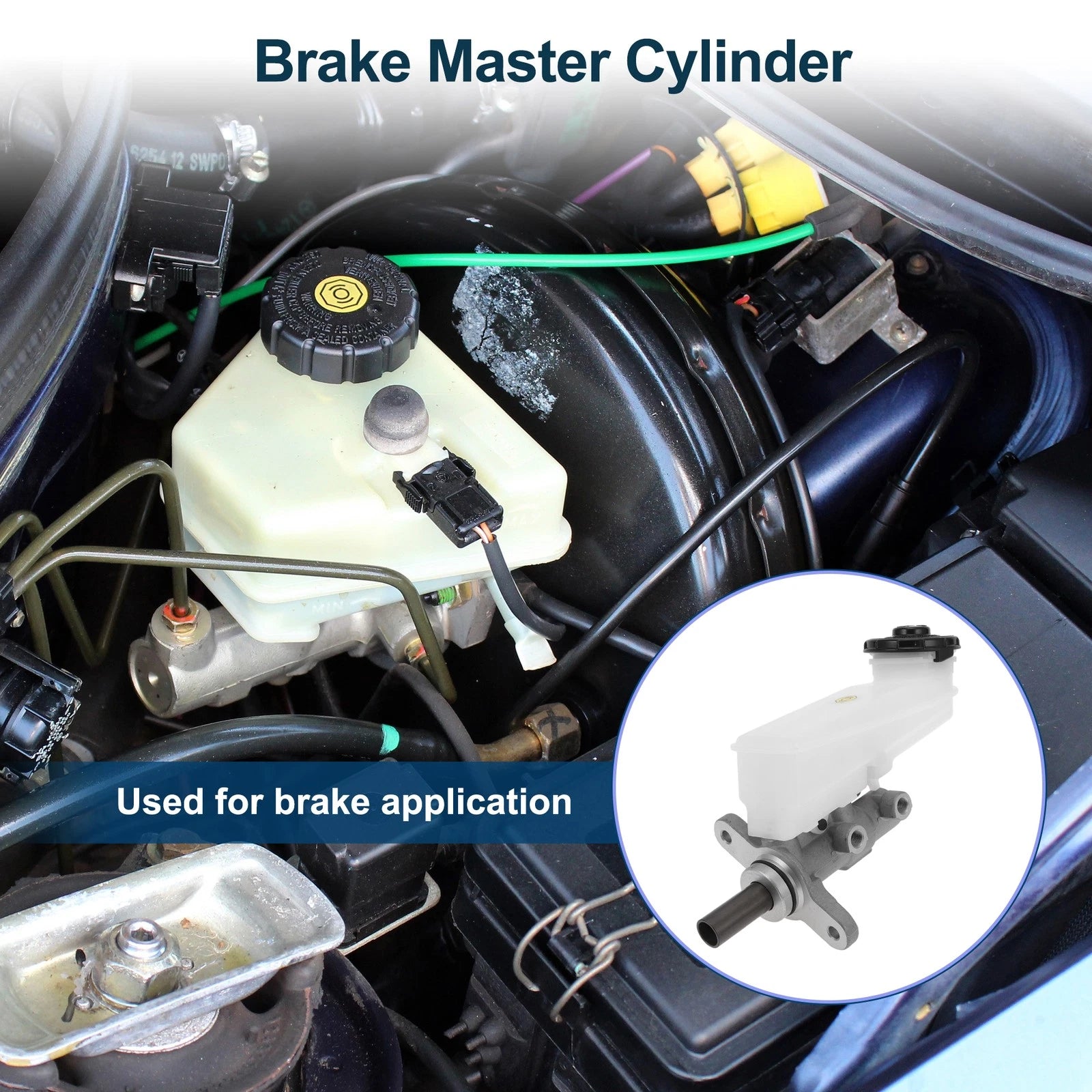 Brake Master Cylinder with Reservoir Replacement for Honda Civic (2016–2019)