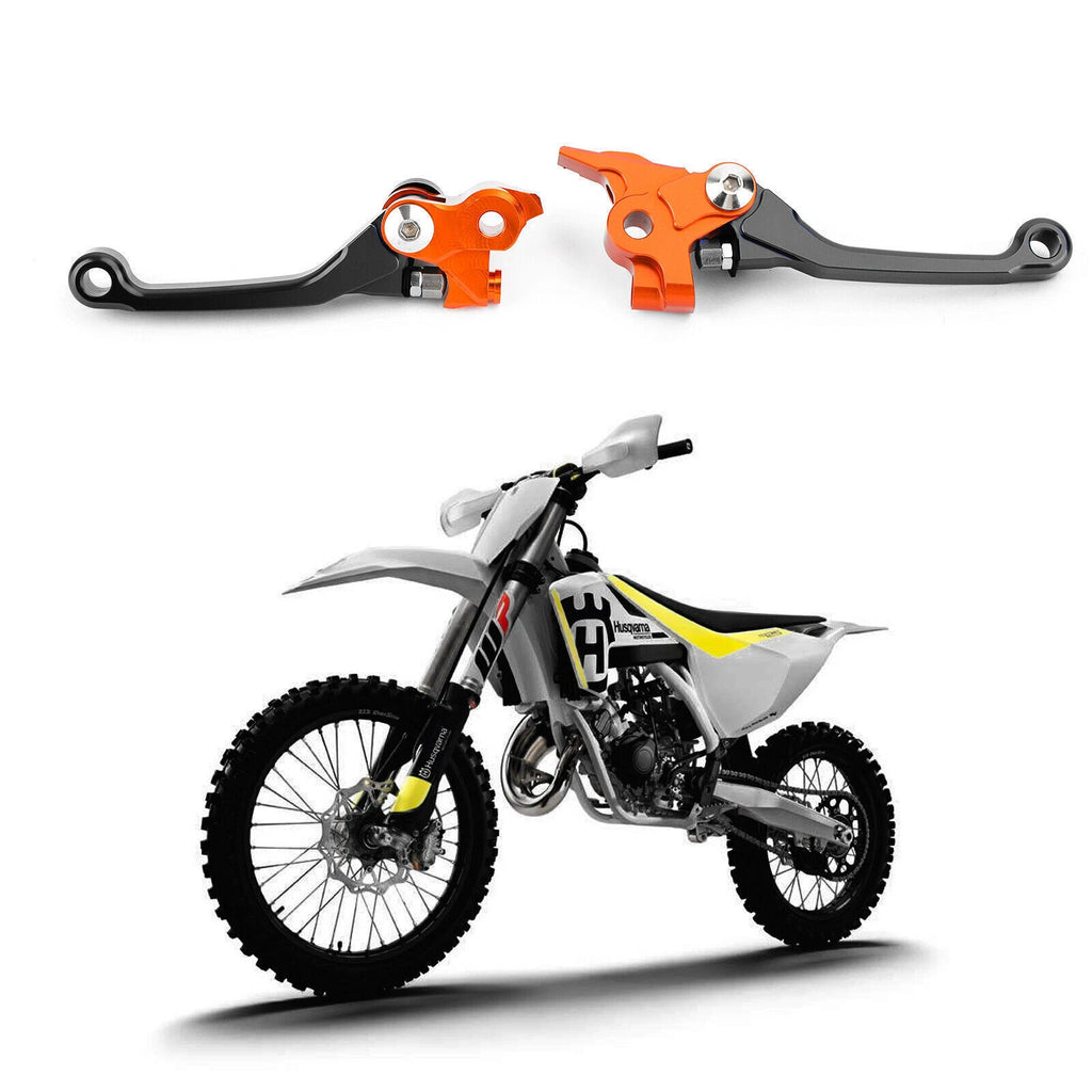 Brake Clutch Levers for Husqvarna TC125 TC250 TE150 TE250 TE300 FC250 FC350 (2015–2023)