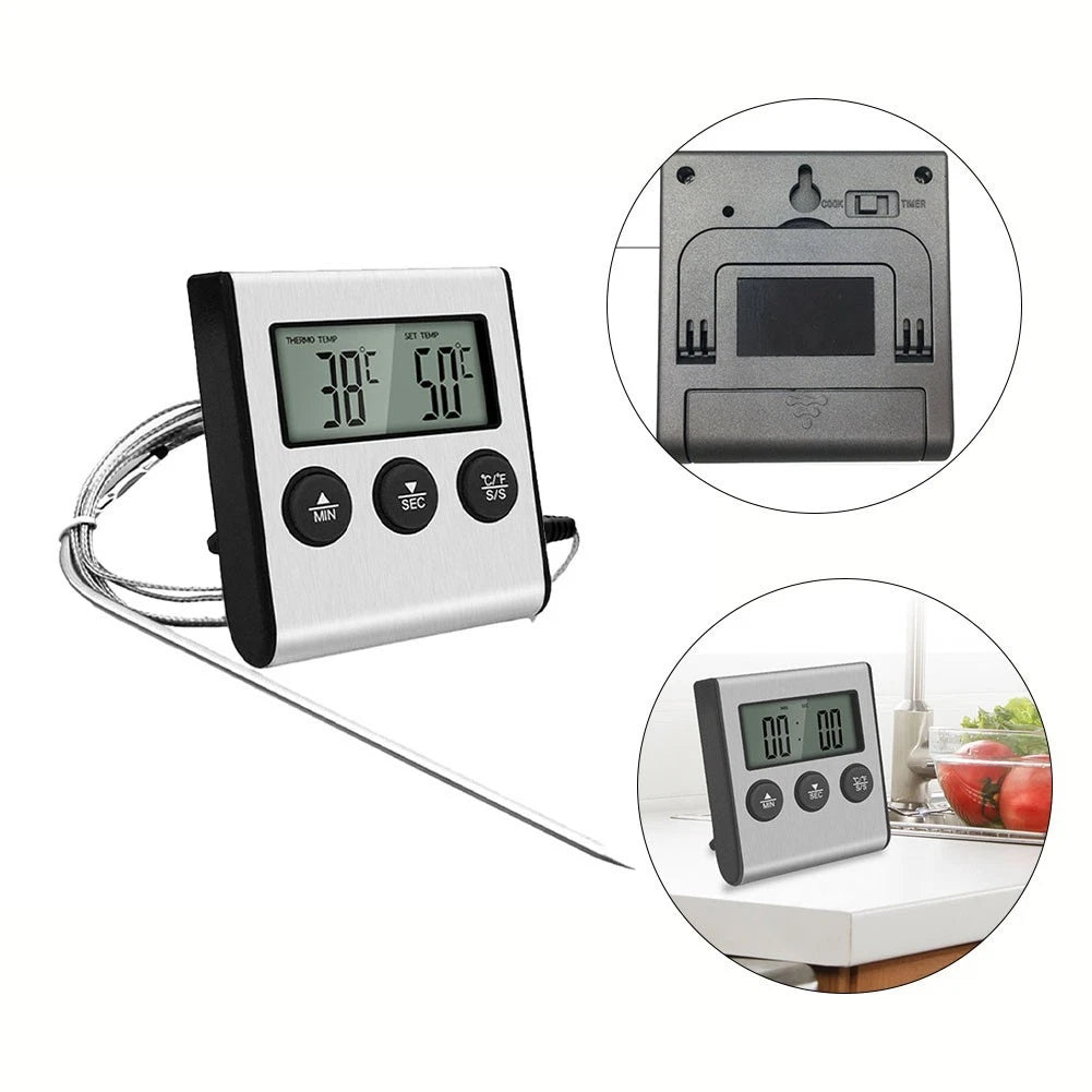 Digital Food Thermometer for Kitchen and Barbecue (2010–2023)