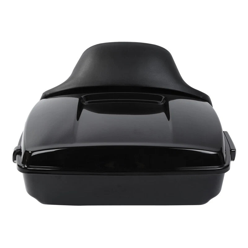 Black Chopped Trunk Backrest Mount for Harley Touring Road Glide (2014–2026)