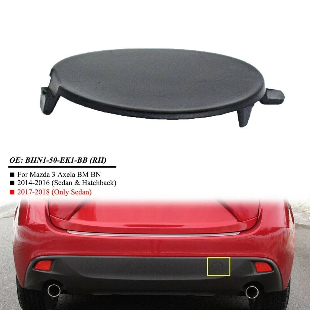 Tow Cap Cover for Mazda 3 Axela (2013–2019) - Lightweight ABS
