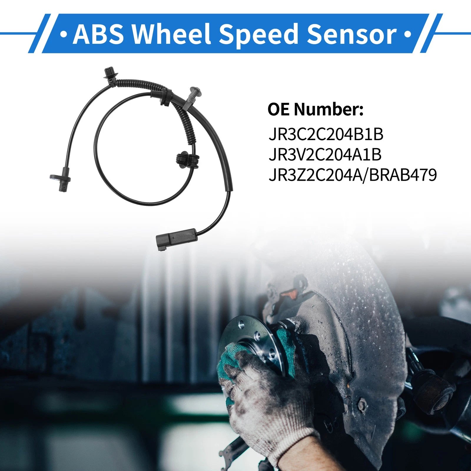 ABS Wheel Speed Sensor Replacement for Ford Mustang (2005–2014)