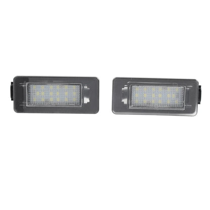 1 Pair Rear License Plate Light for Nissan Altima Versa Sentra Rogue