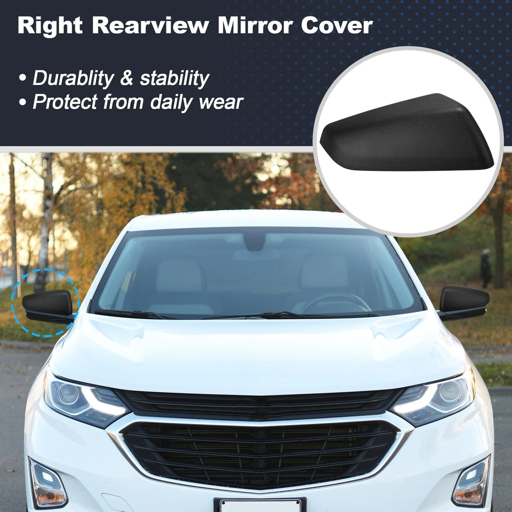 Right Mirror Cover Replacement for Chevrolet Equinox for GMC Terrain (2010–2017)