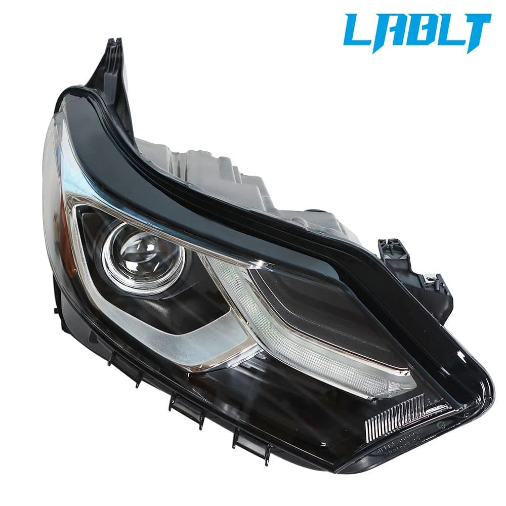 LABLT RH Side Black Halogen LED DRL Headlight for Chevrolet Equinox (2018–2020)