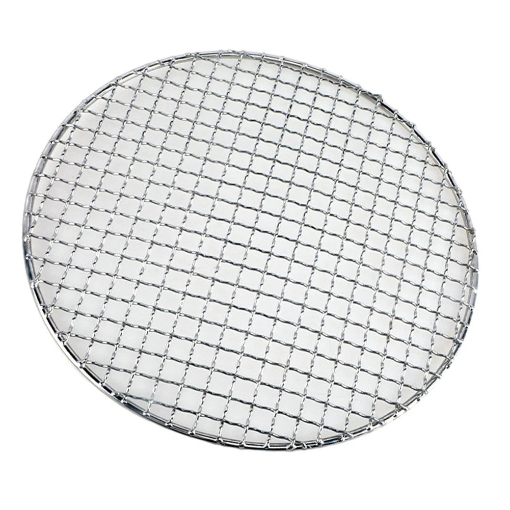 Stainless Steel Barbecue Grid for Even Heating (No Food Leakage)