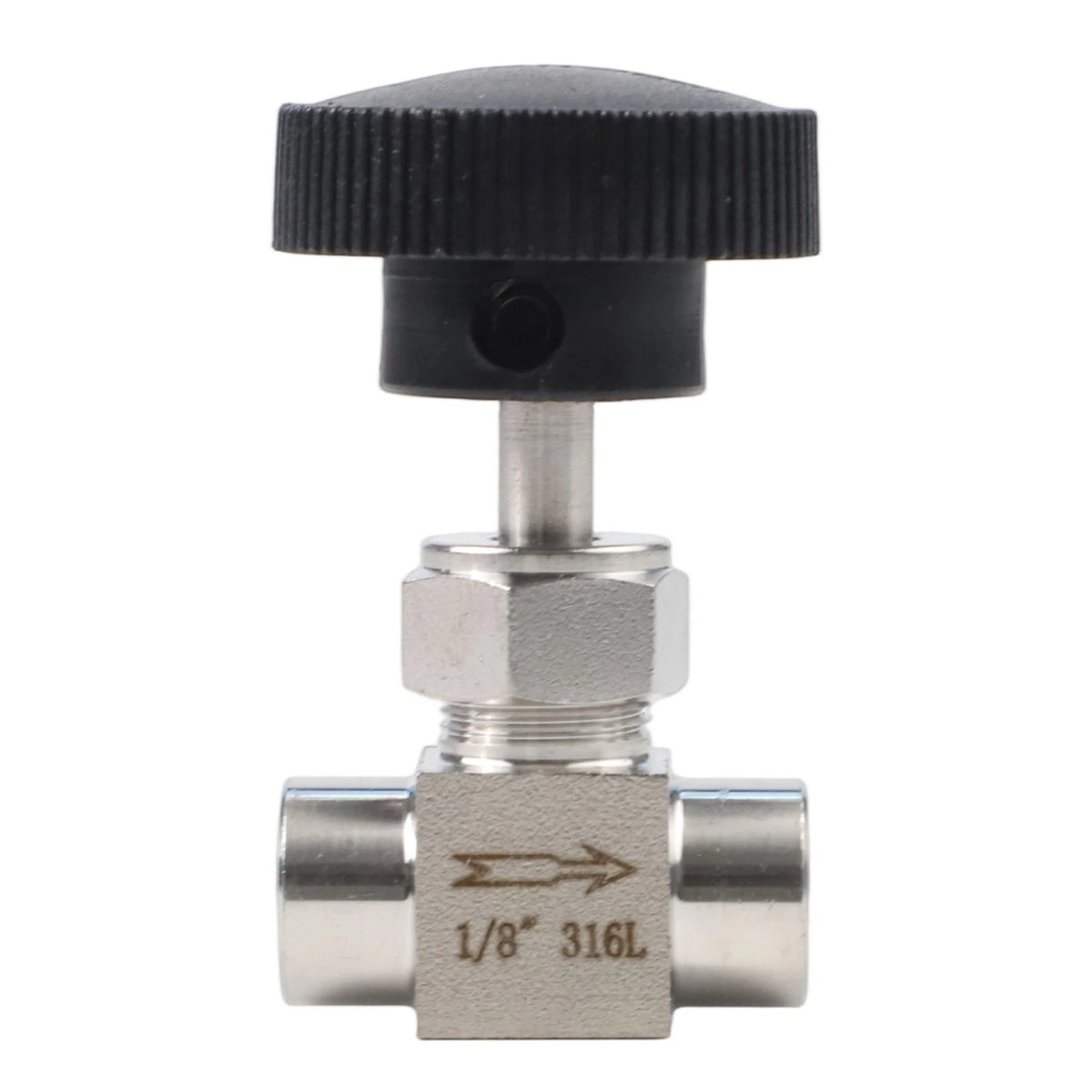 Stainless Steel Internal Screw Valve for Laboratory Experiments