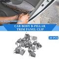 20 Pcs B-Pillar Trim Panel Clips Replacement for Volkswagen Beetle (1998–2019)