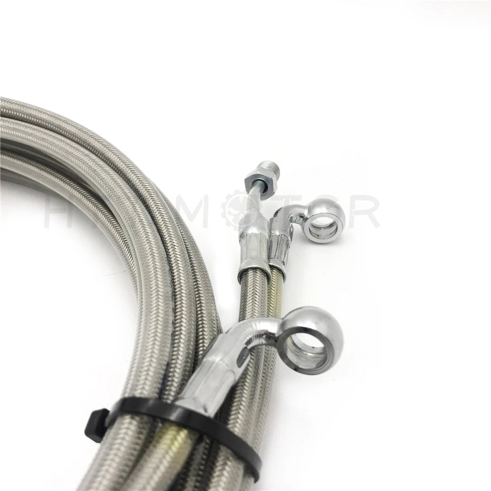 Stainless Ape Cable for Harley Touring (2014–2017)