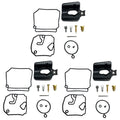 3X Carburetor Repair Kit for Yamaha 2 Stroke 40-50HP Outboards (1990–2000) 6H4-W0093-03-00