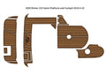 EVA Foam Faux Teak Deck Flooring for Rinker 232 (2005)