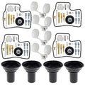 4X Carburetor Repair Rebuild Kit for Honda Shadow VLX600 VT600C VT600CD (1997–2007)