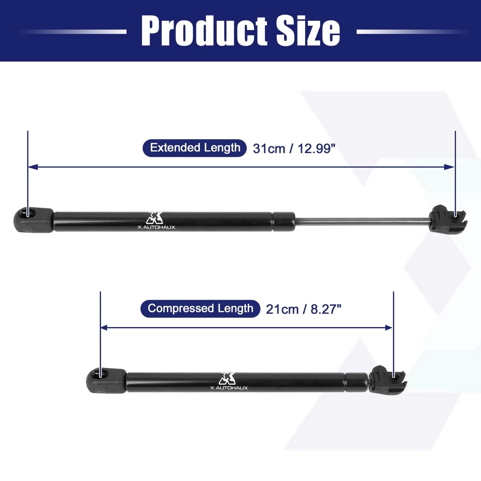 2pcs Front Hood Lift Supports Struts for Dodge Challenger (2008–2012)