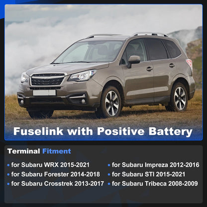 80Amp Battery Fuse Terminal Positive for Subaru WRX Forester Impreza (2011–2024)