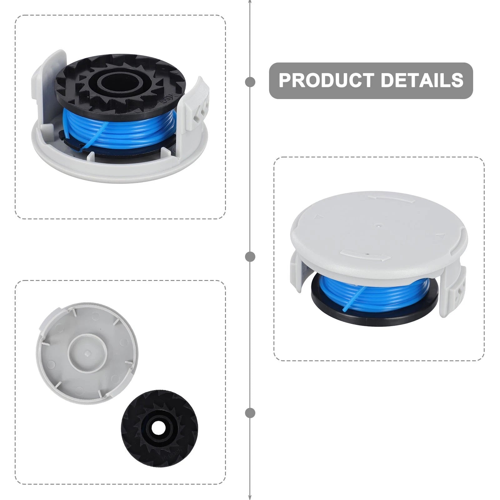 Thread Coil Spool Line for RAC124, OLT/RLT 1830, 1831 (18 Volt)