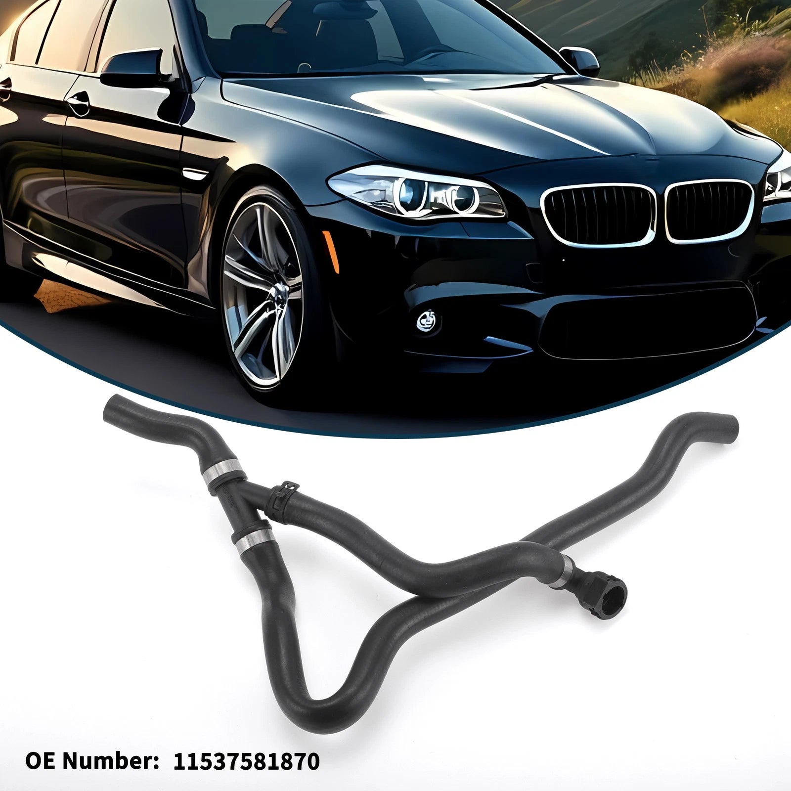 Radiator Hose Replacement for BMW 523i 528i 530i (1997–2005)