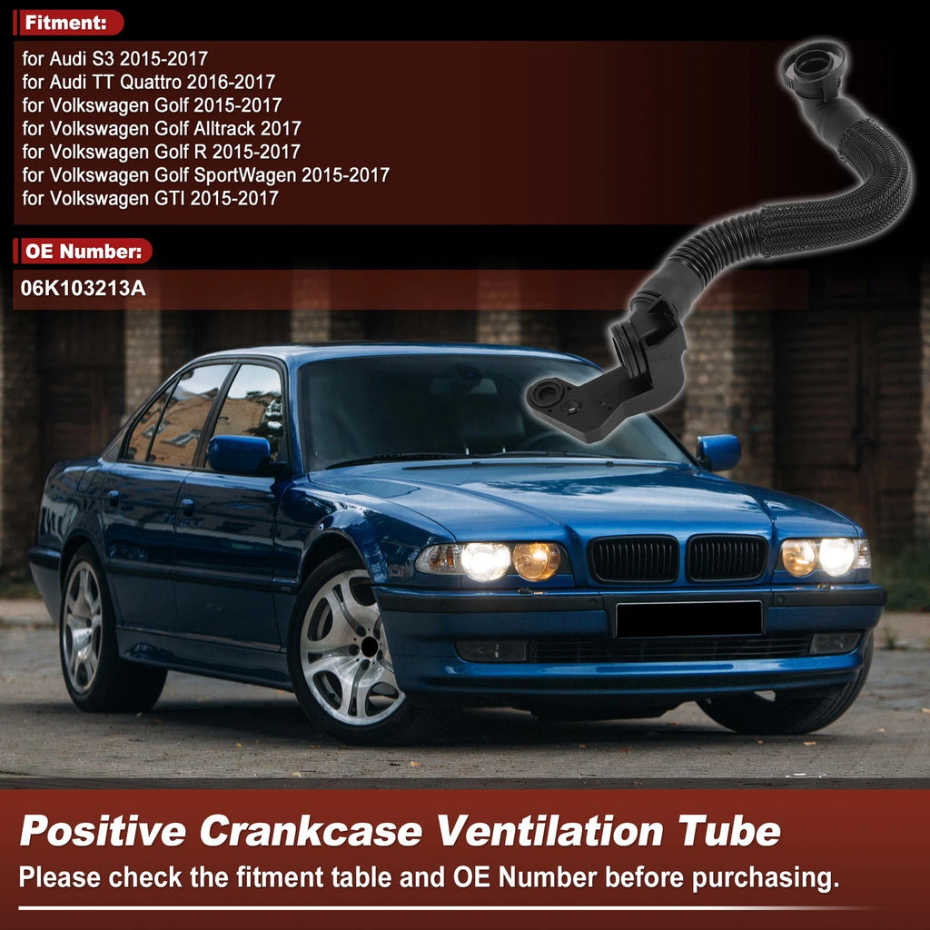 Crankcase Ventilation Hose Replacement for Audi S3 (2015–2017)