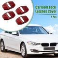 4PCS Door Latch Lock Cover Protector for BMW 1 Series 2 Series X5 (2001–2024)