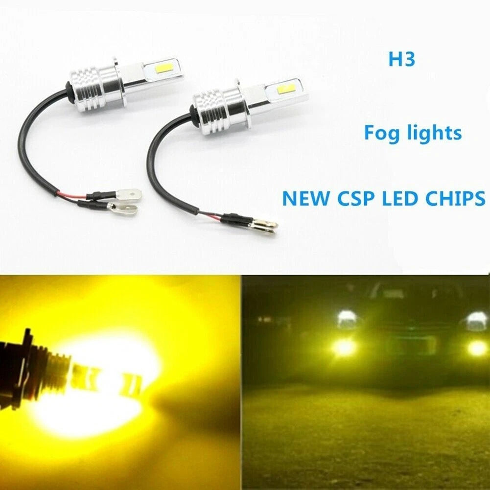 H3 CSP LED Fog Light Bulb Conversion Kit for