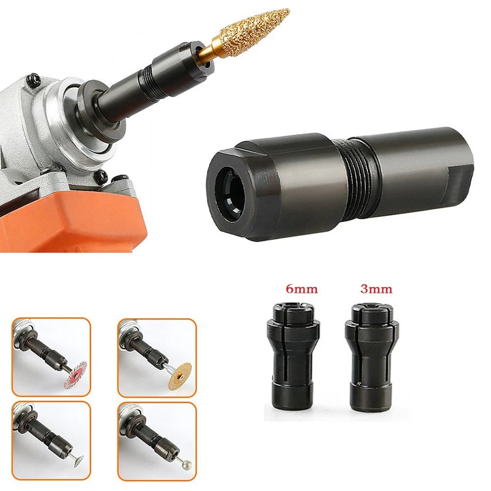 M10 Thread Adapter for 100-Type Angle Grinder (Modified to Straight)
