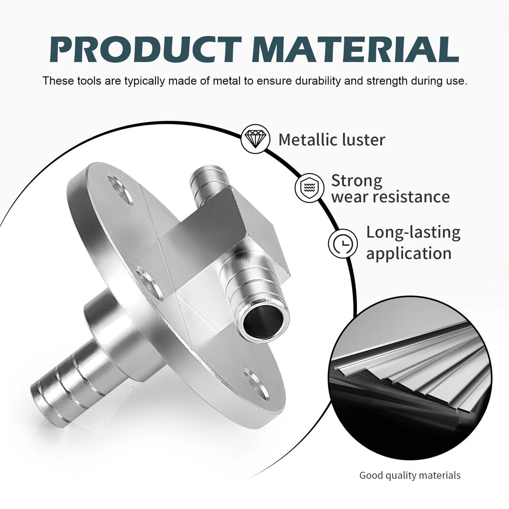 Aluminum Billet Fuel Tank Pipe Joint for Yamaha Rhino 660 (2004–2007)