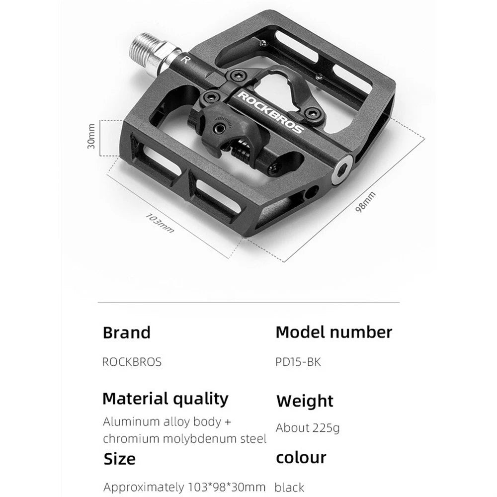 Aluminum Alloy Flat Pedals for MTB Bike (2010–2023)