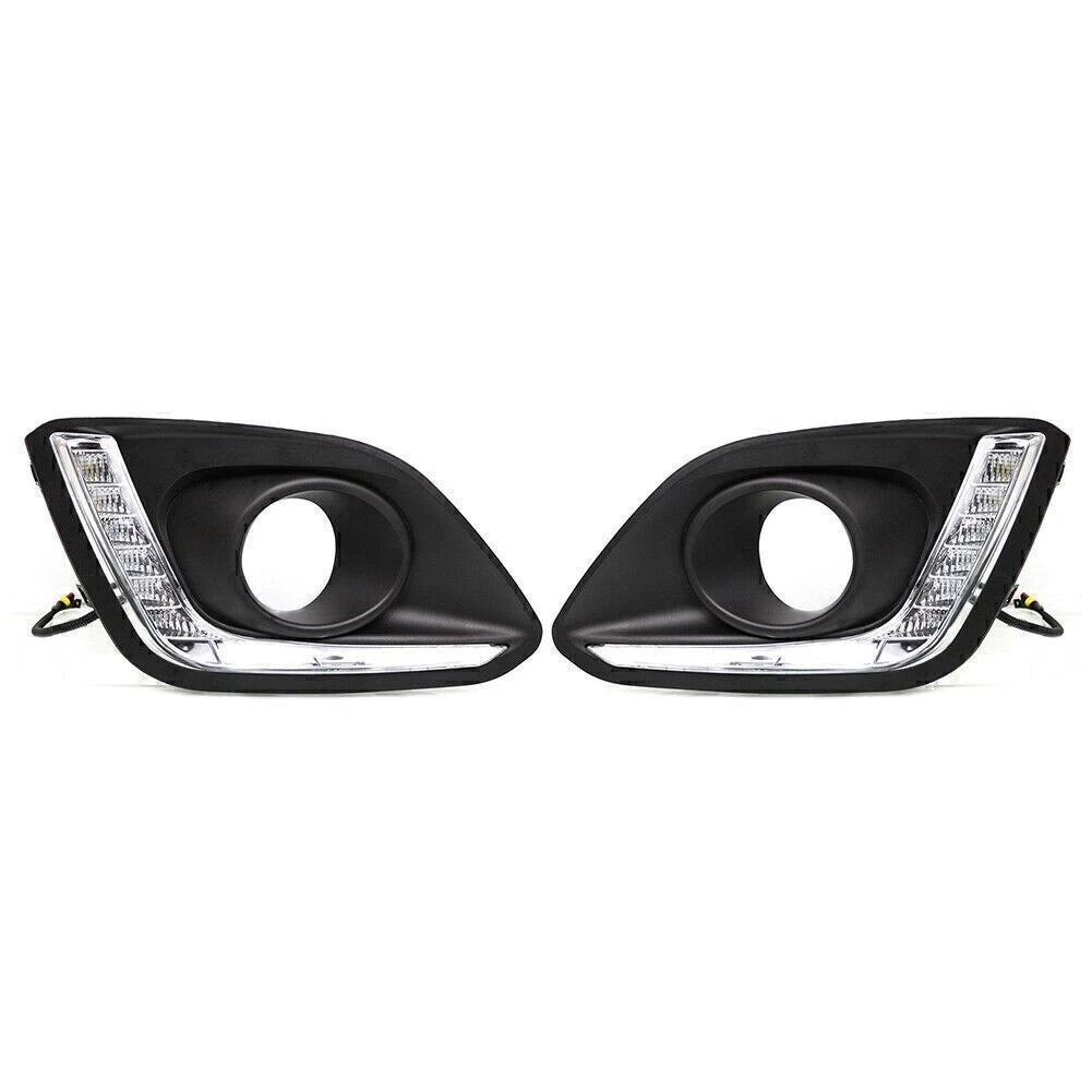 2pcs White LED Daytime Running Lights DRL for Suzuki Swift (2014–2016)