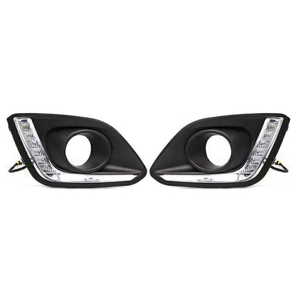 2pcs White LED Daytime Running Lights DRL for Suzuki Swift (2014–2016)