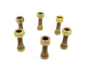 Front Wheel Stud & Nut Set of 6 for Ford 2000 3000 4000 5000 7000