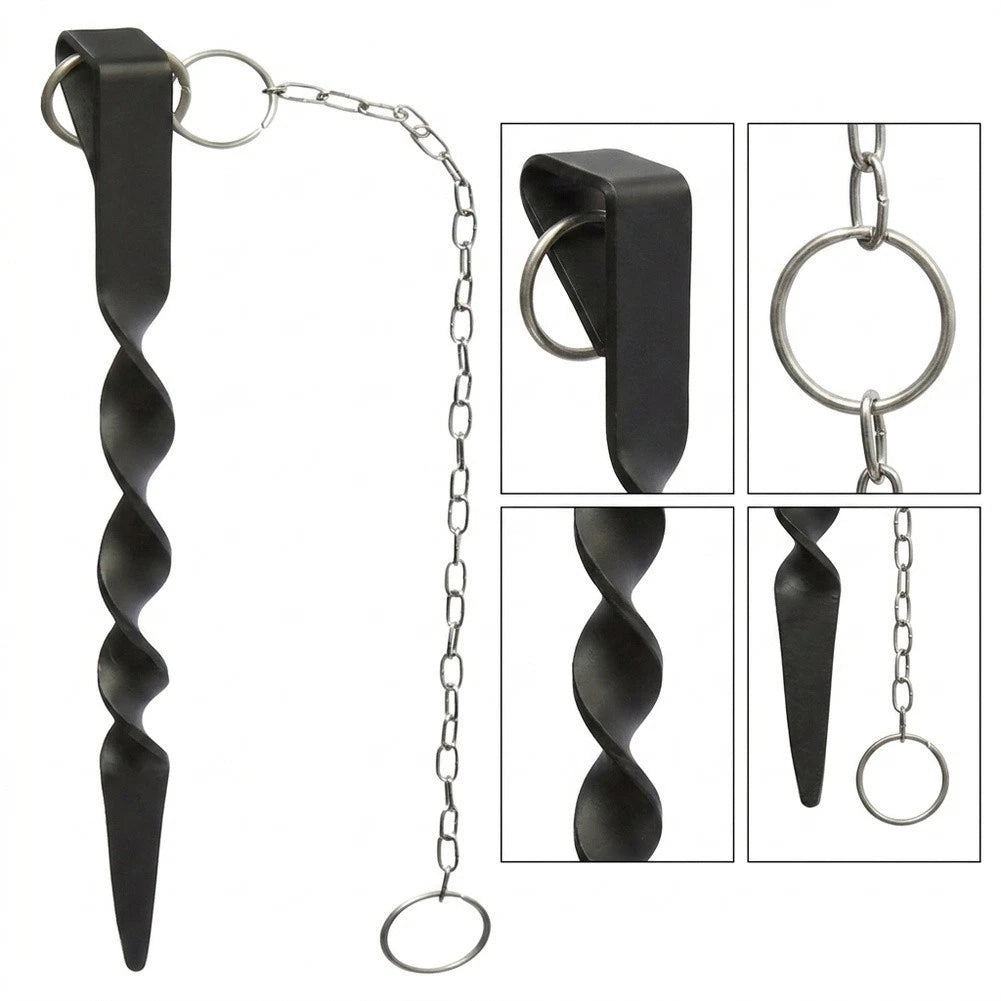 Rain Chain Layout Stake for Garden Gutter Drainage Tool