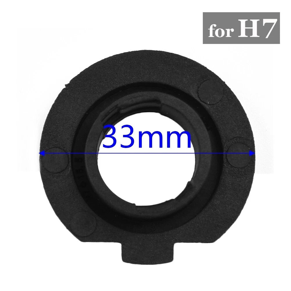 H7 LED Headlight Bulb Conversion Adapters for