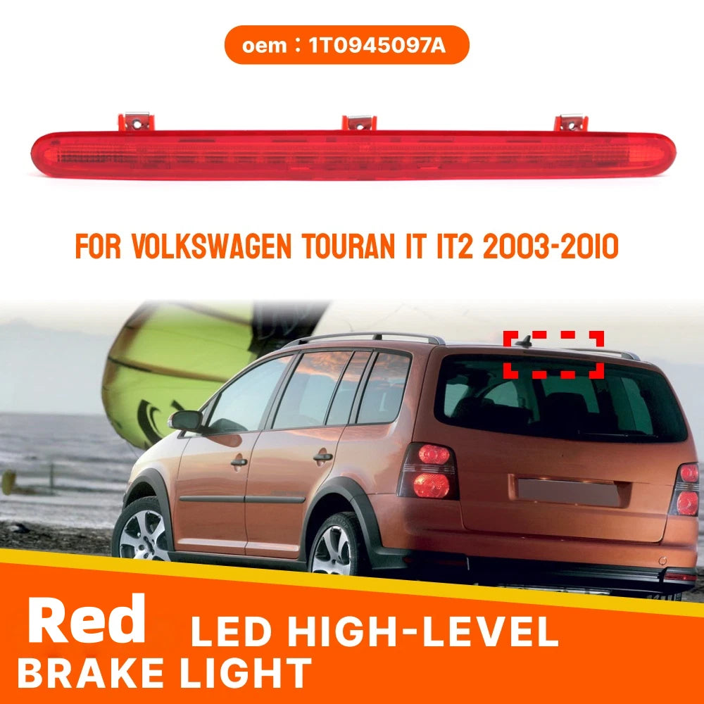 Third Brake Light for VW Touran 1T 1T2 (2003–2010) - Red