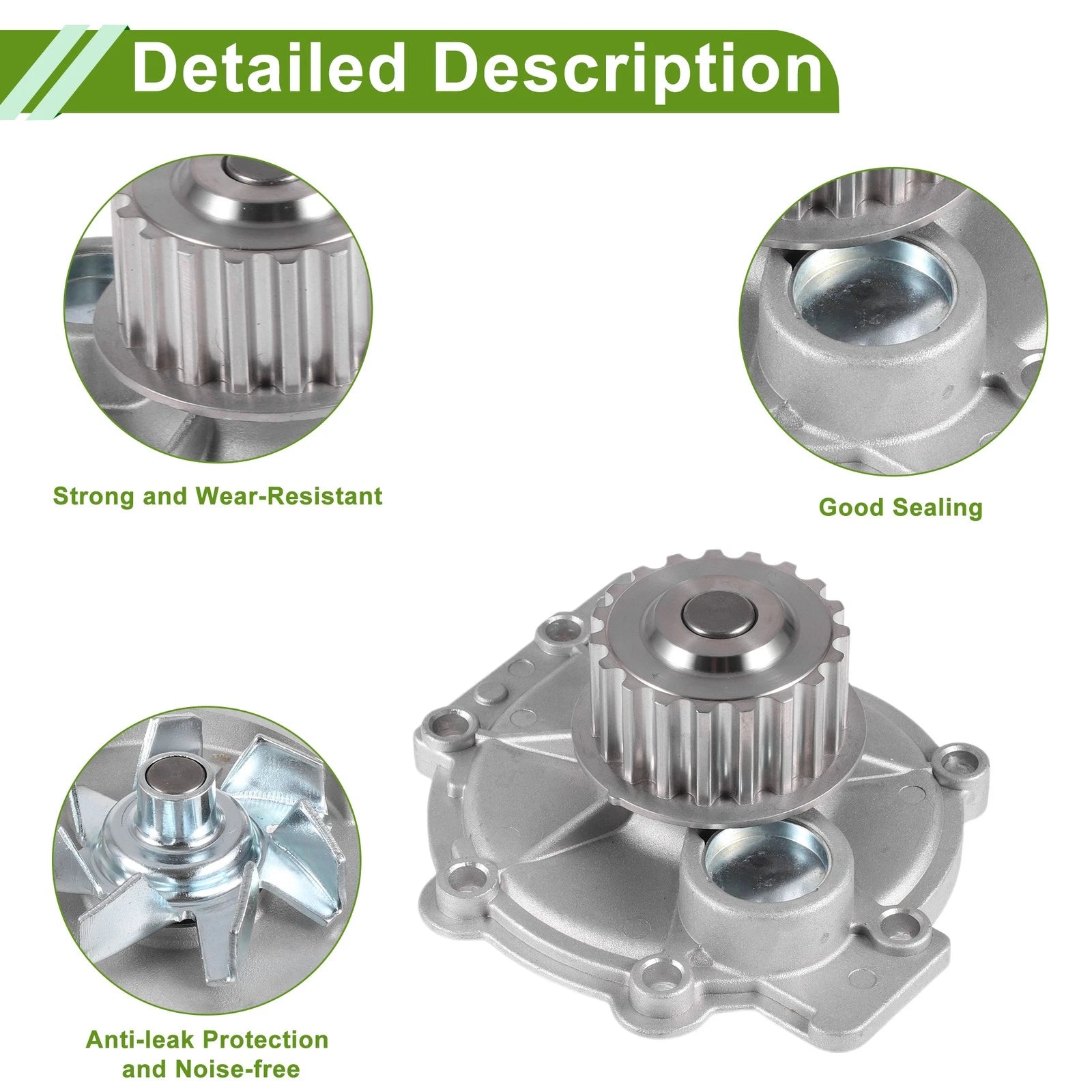 Engine Water Pump for Volvo S60 (2000–2010) No. 272481 Cooling Pump