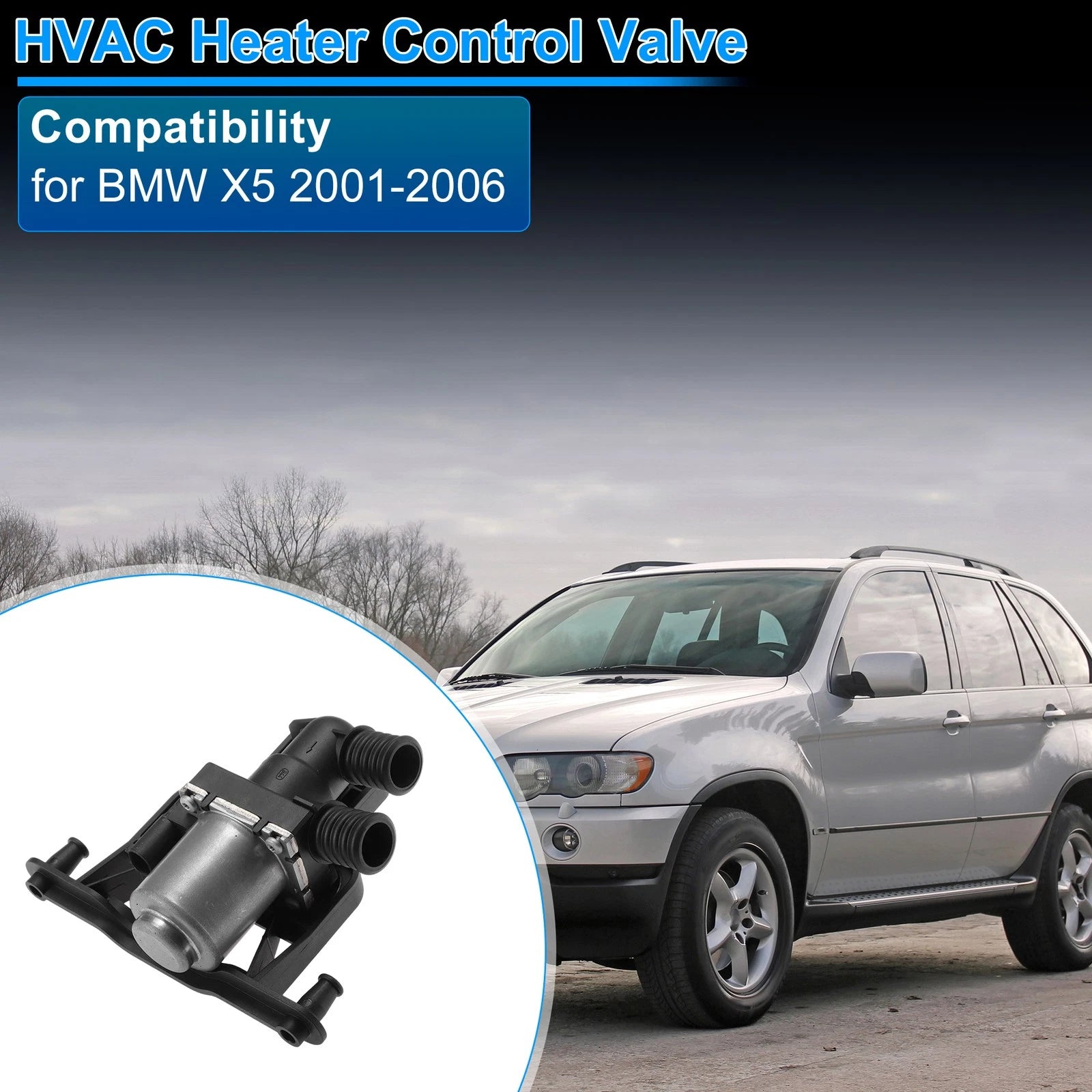 Heater Control Valve Replacement for BMW X5 (2001–2006)