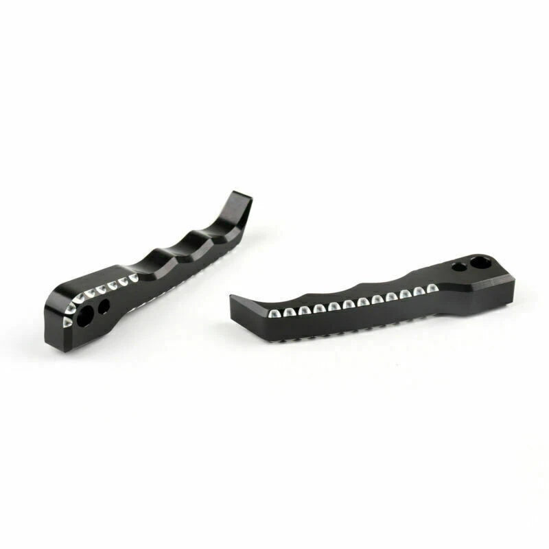 Rear Passenger Footrest Foot Pegs for Suzuki GSXR 1300 Hayabusa (2008–2015) Black T9
