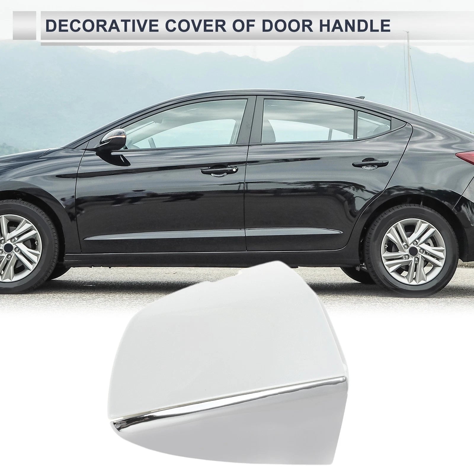 Front Left Door Handle Lock Cylinder Cover Replacement for Volkswagen Sagitta (2000–2010)