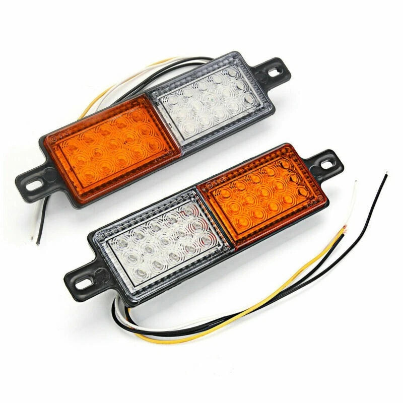 2X 30LED Bullbar Front Indicator Side Marker Lamp for Universal (12V-24V)