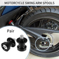 Motorcycle Swingarm Spools 8mm CNC Replacement Pair for Universal Models (2000–2024)
