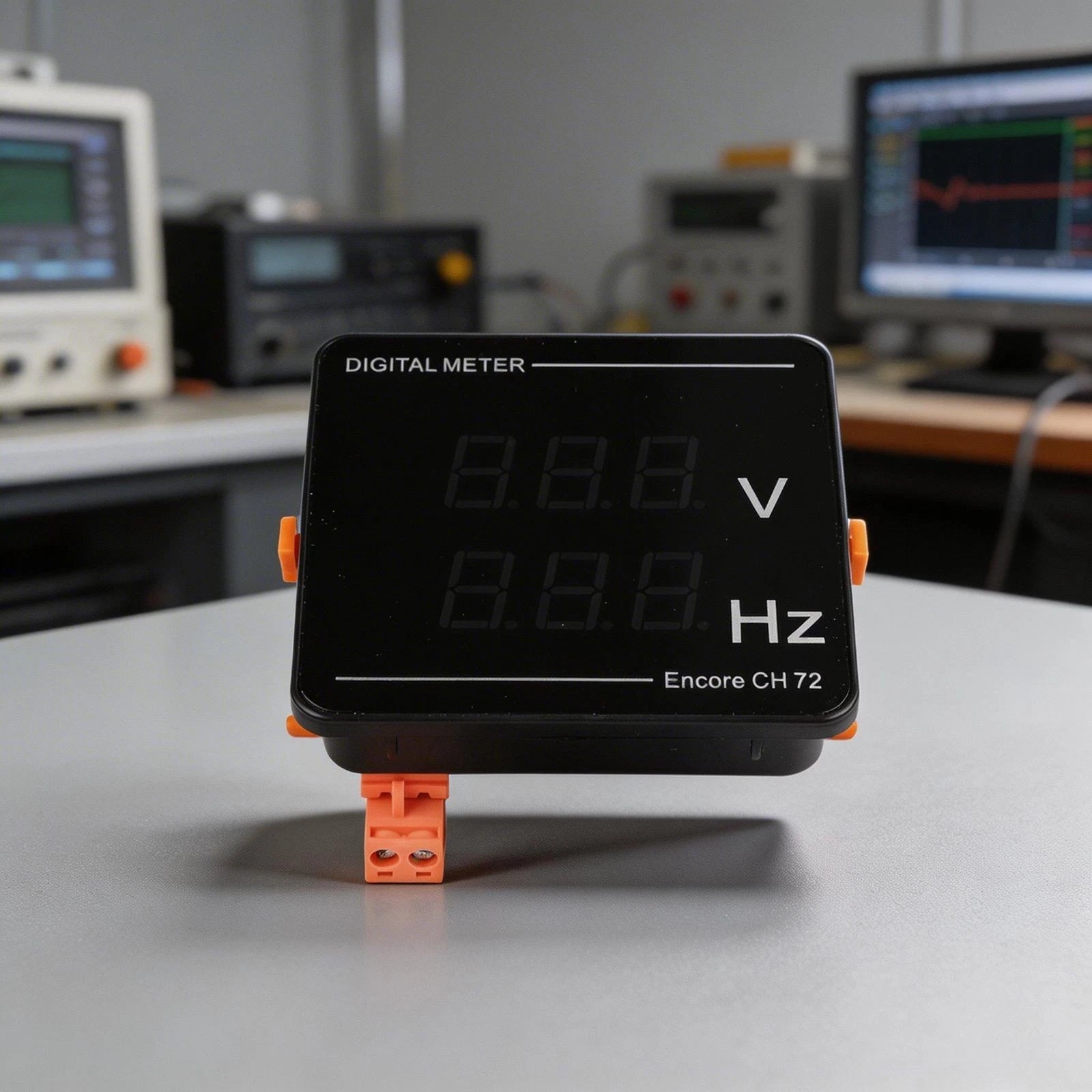 LED Digital Voltage Current Frequency Meter Tester for Motor Equipment