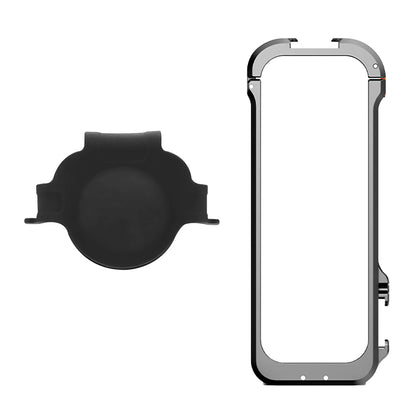 Protective Frame Case with Silicone Lens Cover for Insta360 X4 (2023)