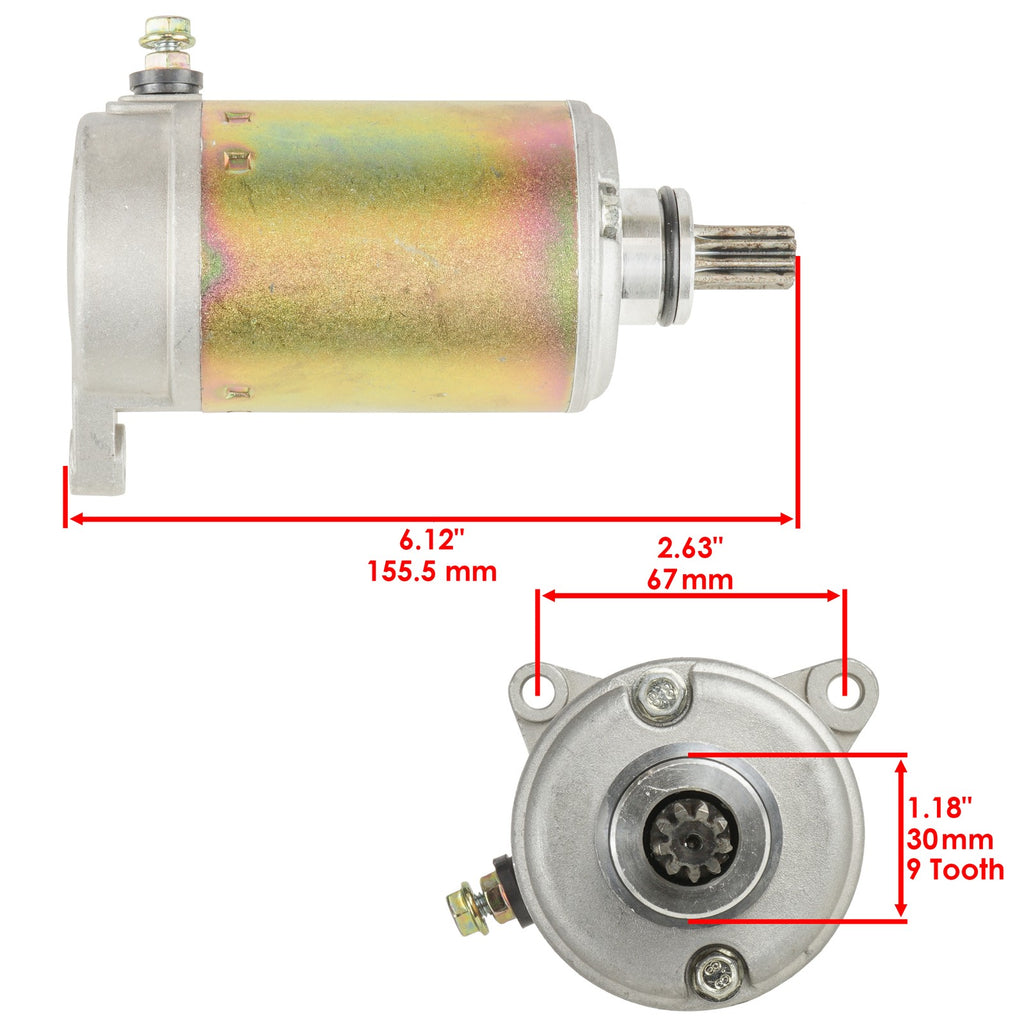 Starter Replacement for Bombardier Can-Am Outlander Max 650 EFI (2006–2025)
