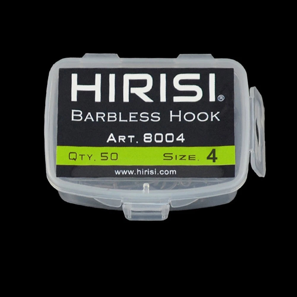 50pcs Barbless Hooks for Carp Fishing