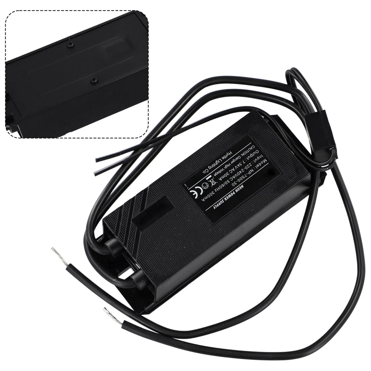 Transformer 220V-240V 7500V 30mA for Automotive Applications