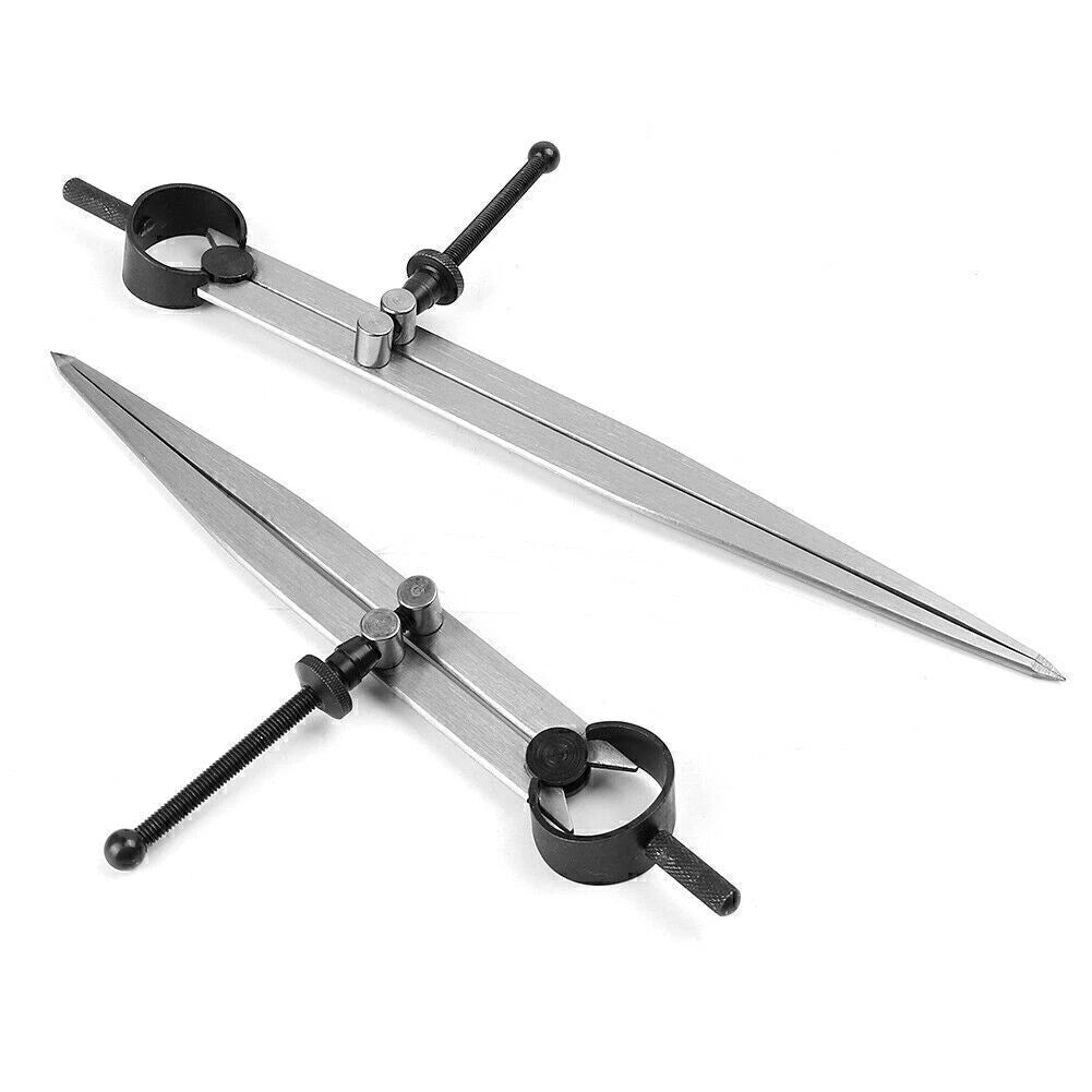 Adjustable Leather Craft Rotating Tool Wing Divider Compass Scriber Edge Creaser for