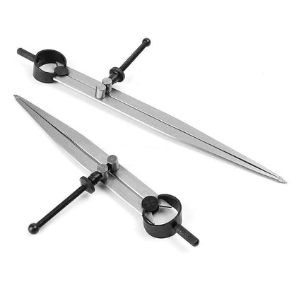 Adjustable Leather Craft Rotating Tool Wing Divider Compass Scriber Edge Creaser for