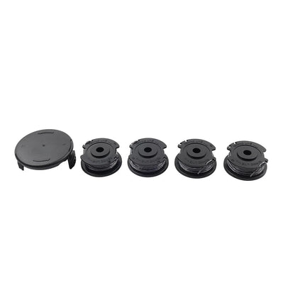4X Strimmer Spool w/ Cover for Easy Grass Cut (18-230, 18, 23, F016800569)