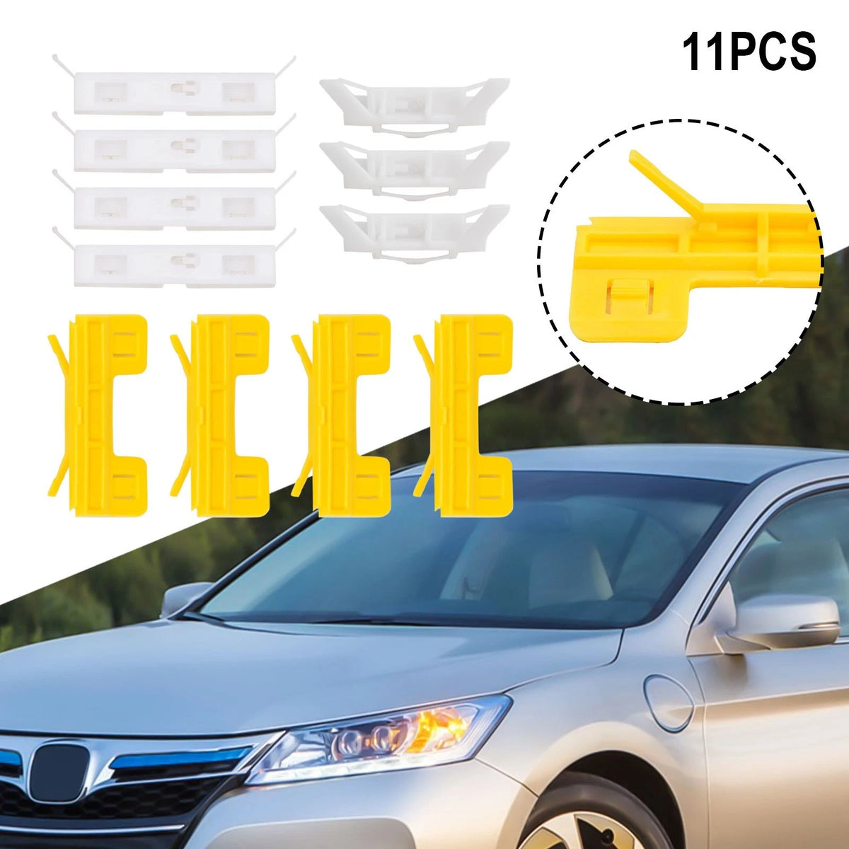 Windshield Roof Molding Clips for Honda (2016–2020) 91572-SDA-A01